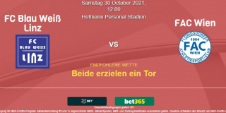 Vorhersage zu Österreich 2. Liga BW Linz - Floridsdorfer AC: 30 Oktober 2021