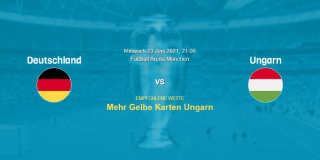 Vorhersage zum EM 2021 Spiel Deutschland - Ungarn: 23 Juni