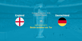 Vorhersage zum EM 2021 Spiel England - Deutschland: 29 Juni