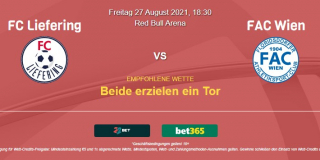 Vorhersage zu Österreich 2. Liga Liefering - Floridsdorfer AC: 27 August 2021
