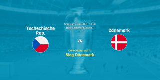 Vorhersage zum EM 2021 Spiel Tschechien - Dänemark: 3 Juli