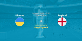 Vorhersage zum EM 2021 Spiel Ukraine - England: 3 Juli