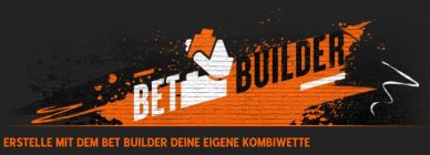 Erstelle mit dem Bet Builder deine eigene Kombiwette