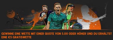 ERHÄLTST du eine €5 gratiswette bei 888sport