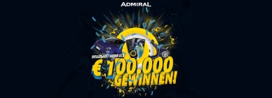 100.000 € Gewinnspiel bei Admiral Sportwetten