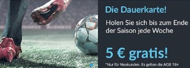 5 Euro Gratiswetten bei BetVictor