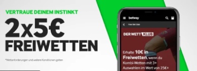 Lade die Betway mobil App