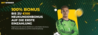 Der Willkommensbonus bei Betwinner Sportwetten