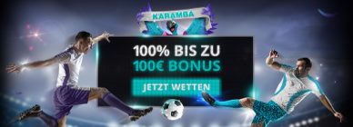 Bei Karamba starten Sie mit 100% bis 100€ Bonus