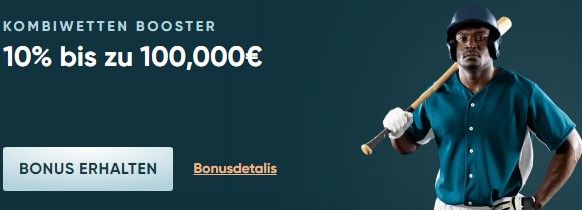 Kombiwetten Bonus Boost bei Legendplay