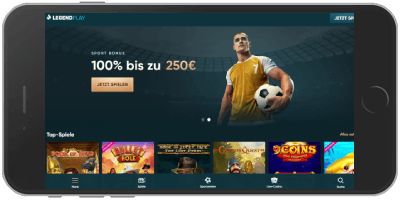 LegendPlay Sportwetten auf dem handy