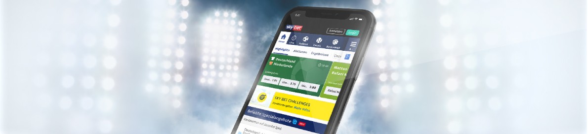 Skybet Sportwetten auf dem handy