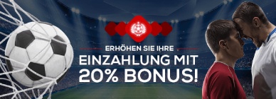 Der 20% Sport Cash-Bonus ist für alle Nutzer
