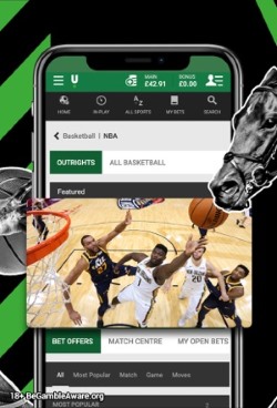 Unibet Sportwetten auf dem handy