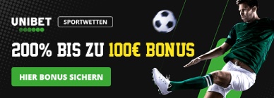 Der Willkommensbonus bei Unibet